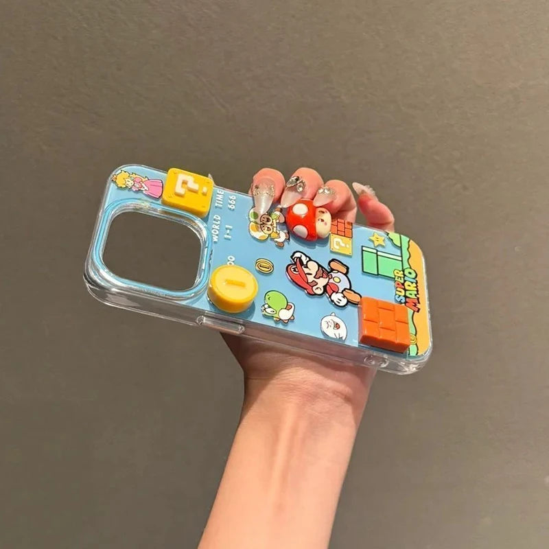 Cute 3D Toy Cartoon Acrylic Hard Phone Case for Samsung Galaxy S26 Note 20 Ultra S25 Plus S24 S23 S22 S21 S20 FE Capa